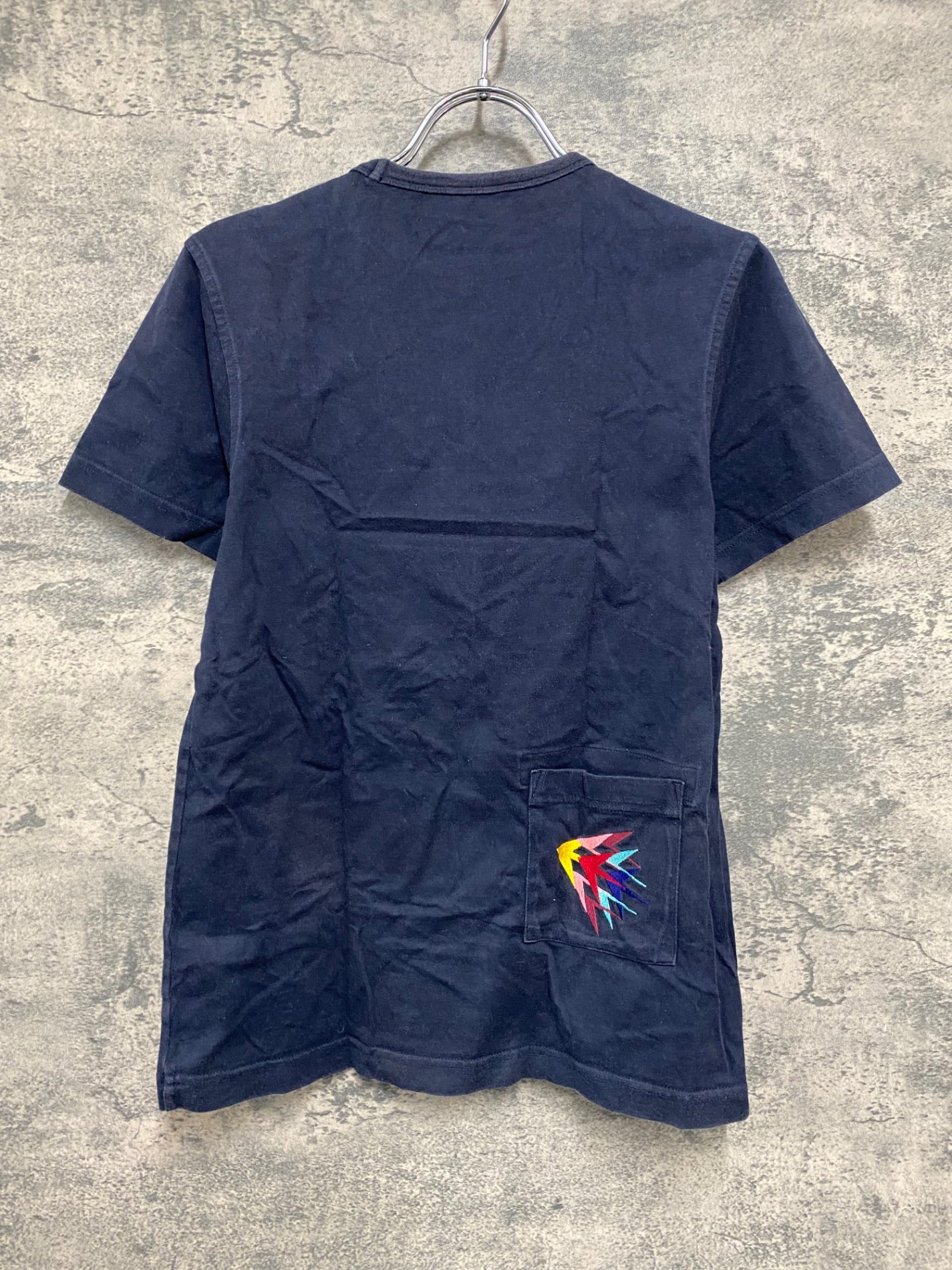 IS746 ラファ Rapha 半袖 Tシャツ 紺 XS TEMPEST ※擦れ、色落ち