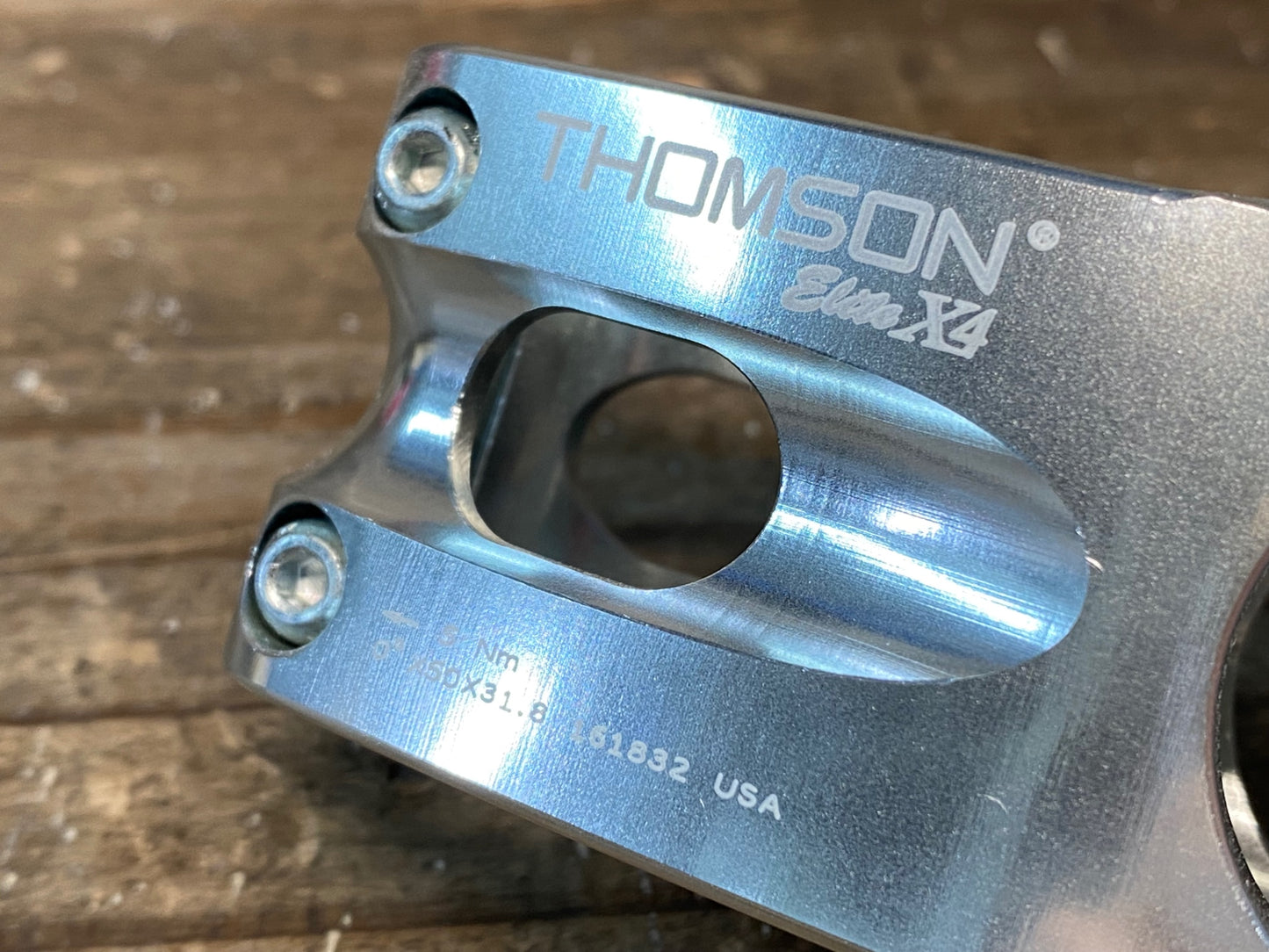 IP706 トムソン THOMSON X4 アルミステム シルバー 50mm Φ31.8 OS 0°