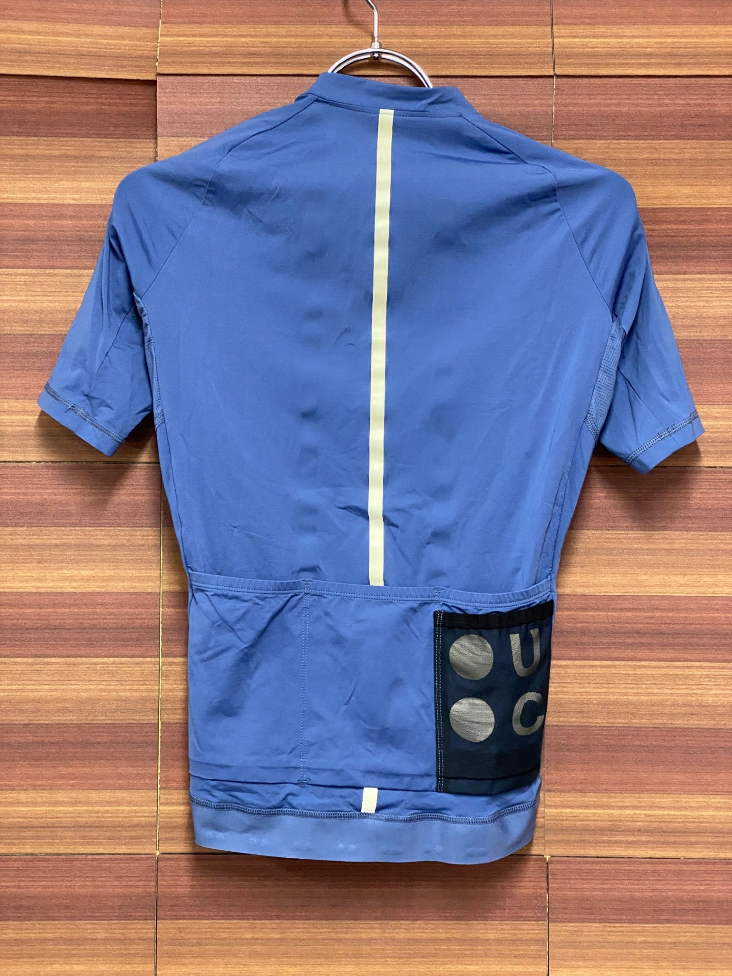 IU268 ユニバーサルカラーズ Universal Colours 半袖 サイクルジャージ 青 XS