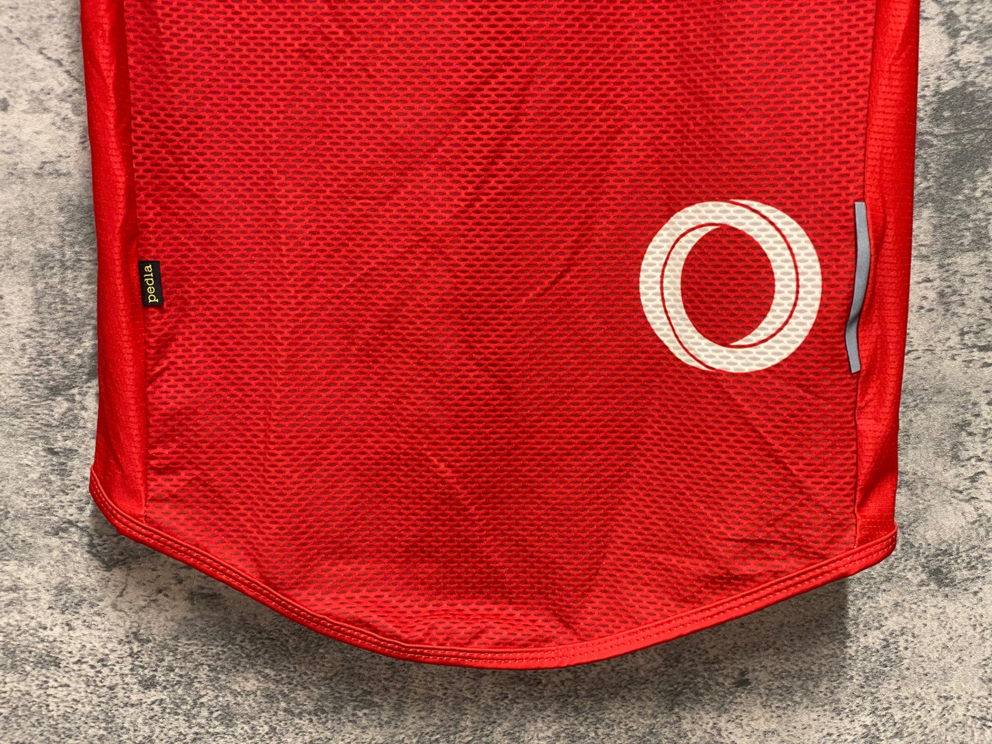 JB496 ペドラ Pedla サイクルベスト ジレ 赤 XS