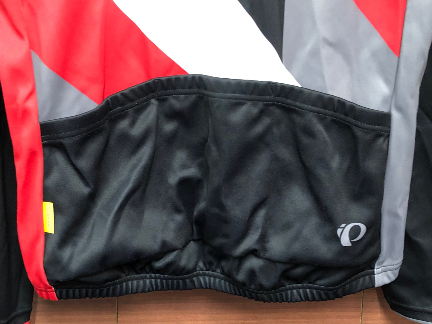 IQ847 パールイズミ PEARL iZUMi 長袖 サイクルジャージ 黒 白 XL 裏起毛