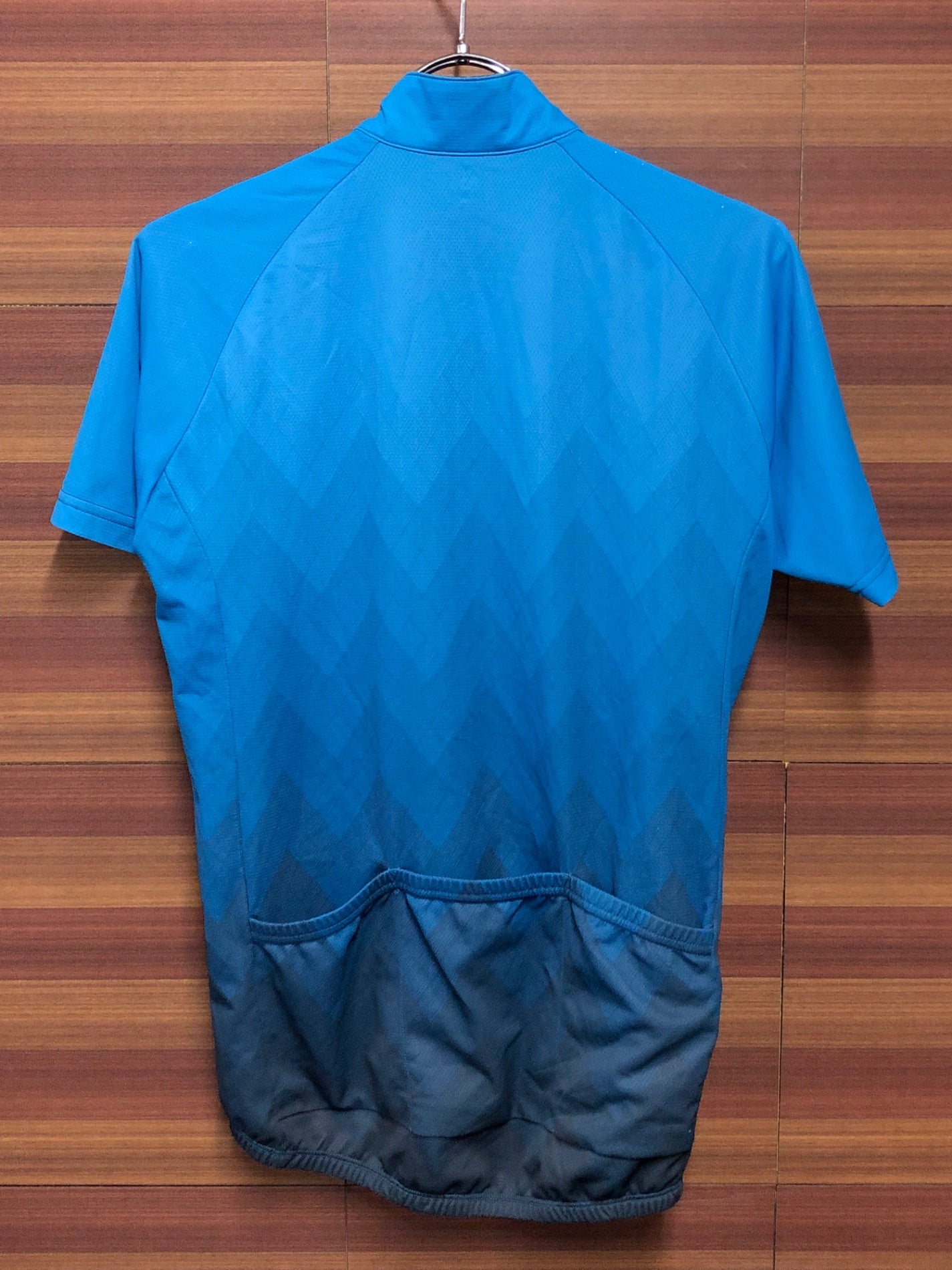 IP111 モンベル mont-bell 半袖 サイクルジャージ 水色 紺 M