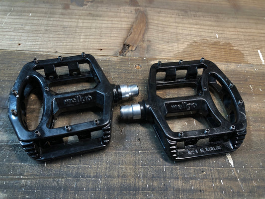 HB495 ウェルゴ wellgo MG-1 フラットペダル 黒