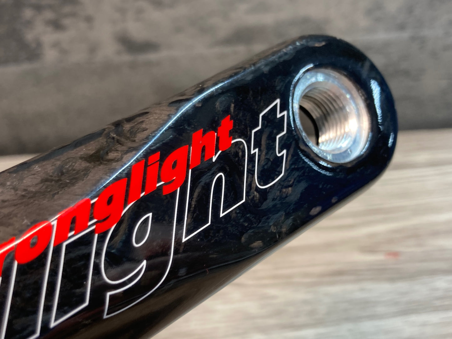 IX163 ストロングライト Stronglight Vorace Carbon クランクセット 172.5mm O.SYMETRIC チェーンリング 56/44T 楕円 BCD130