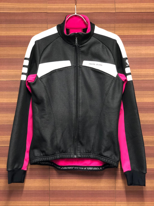 IP642 パールイズミ PEARL IZUMI 長袖 サイクルジャケット 裏起毛 黒 Lサイズ