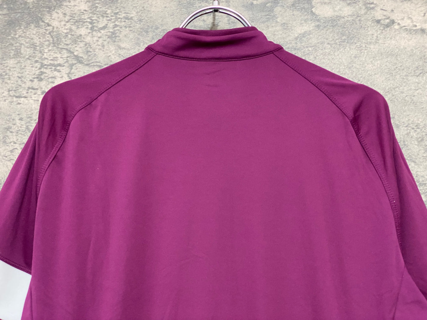 JB048 ラファ Rapha CORE JERSEY 半袖 サイクルジャージ 赤紫 L