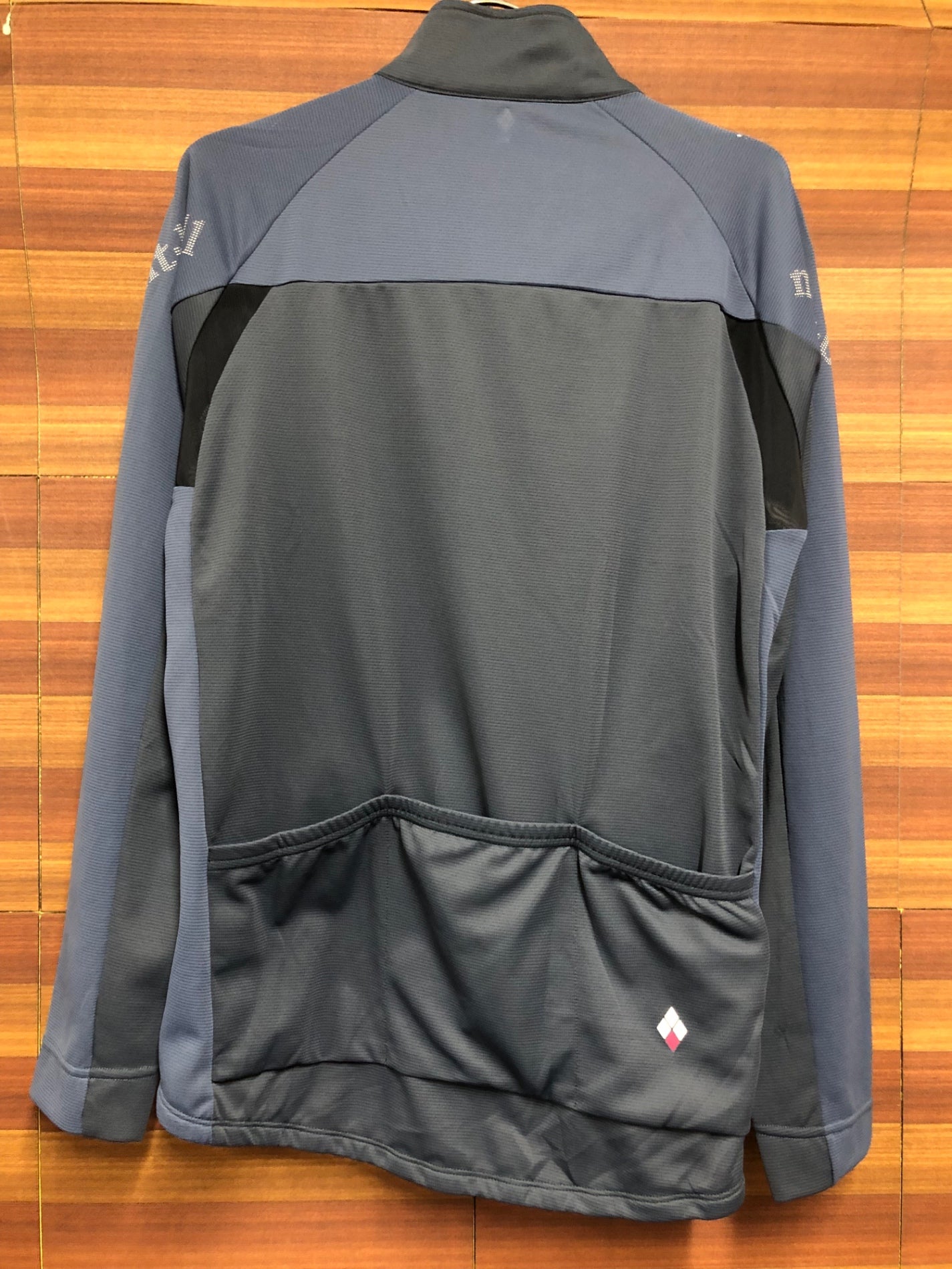 IQ439 モンベル mont-bell 長袖 サイクルジャージ ネイビー XL