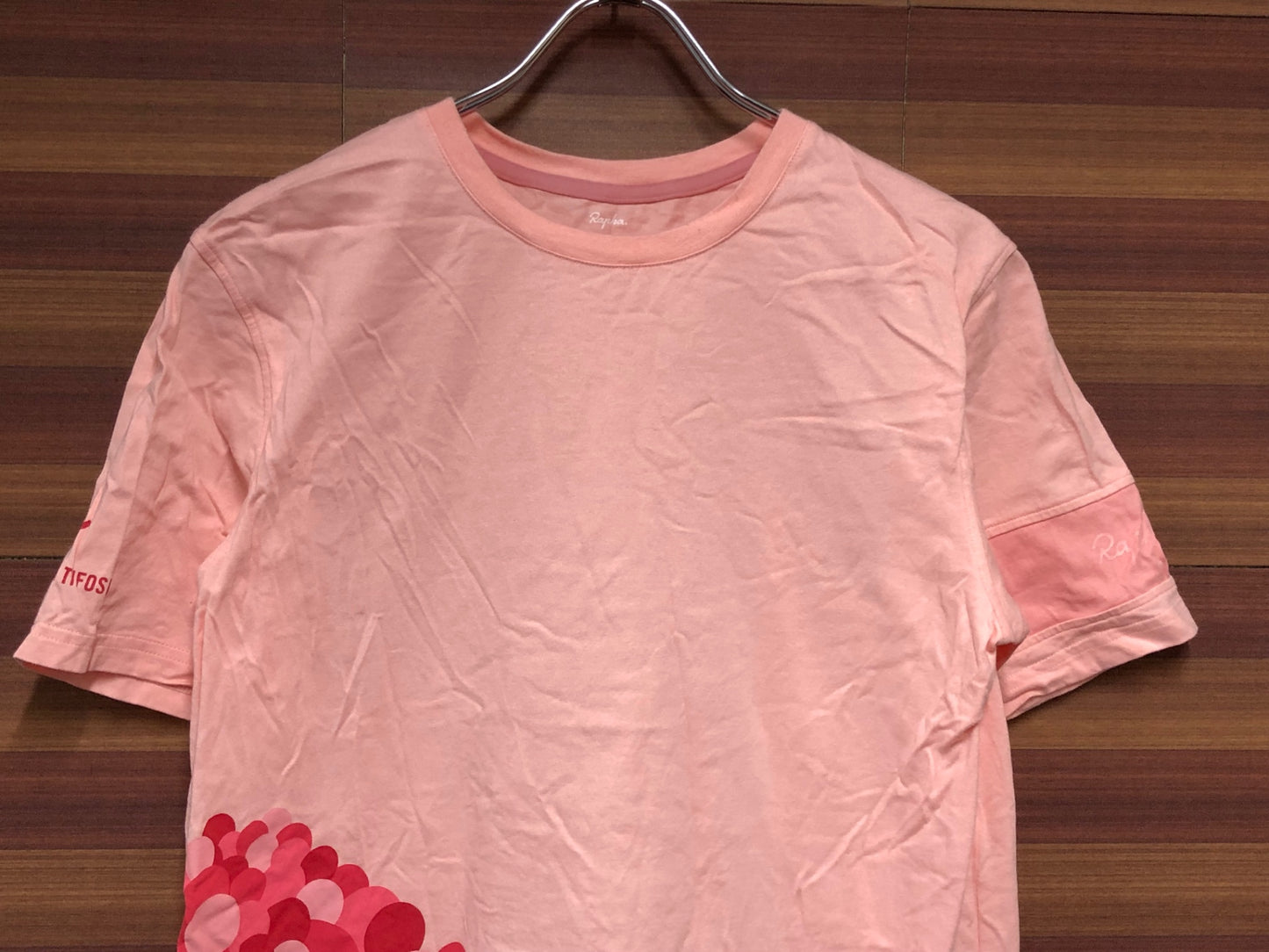 IO140 ラファ Rapha TEAM SKY Tシャツ 半袖 ピンク M