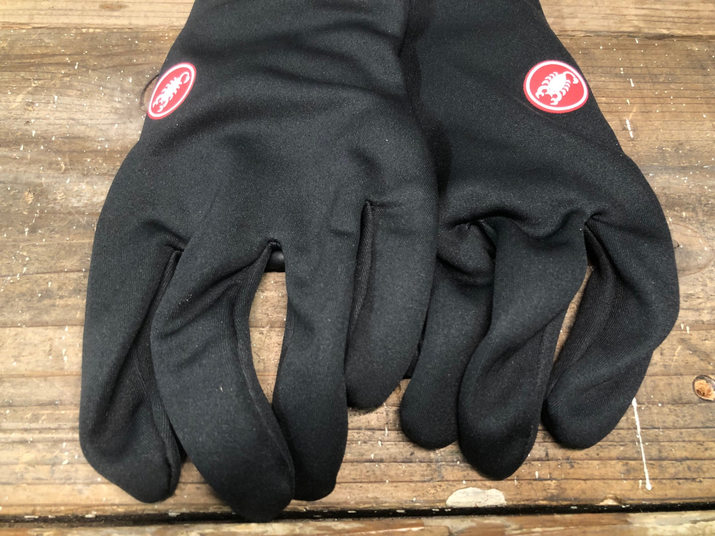 IQ259 カステリ CASTELLI ロッソコルサ ROSSO perfetto クロ―ブ 黒 XL GORE-TEX INFINIUM