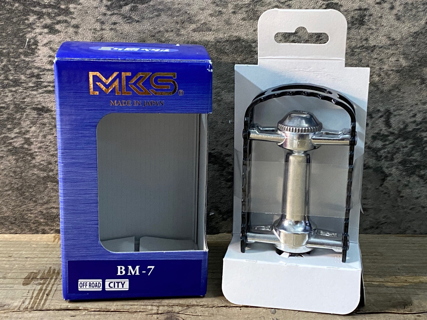 JA763 三ヶ島 MKS BM-7 フラットペダル 黒