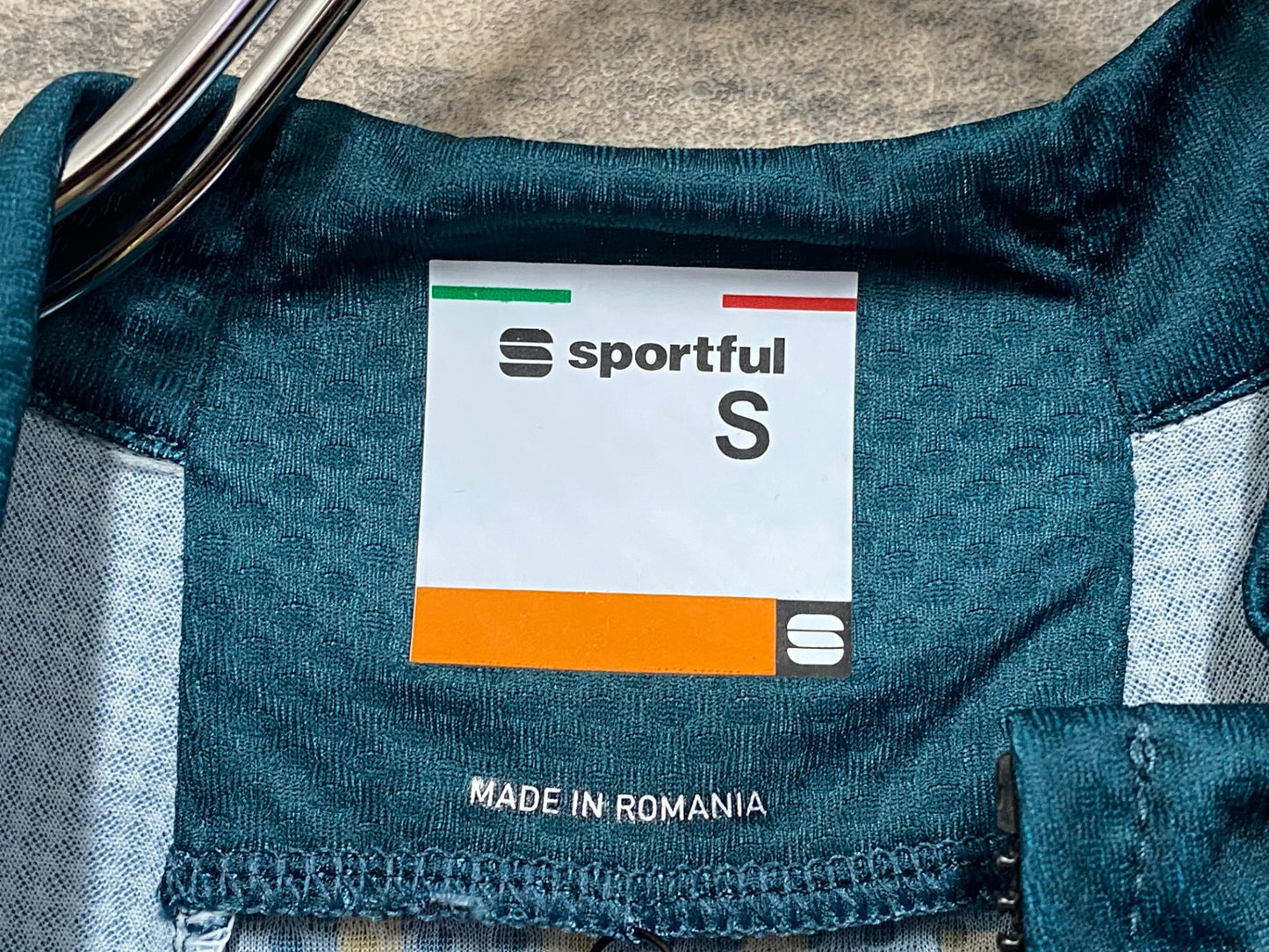 IY884 スポーツフル Sportful 半袖 サイクルジャージ 緑 S Sagan ONE Jersey