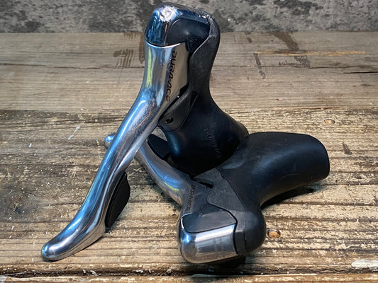 IV446 シマノ SHIMANO デュラエース DURA-ACE ST-7800 STIレバーセット ※左レバージャンク