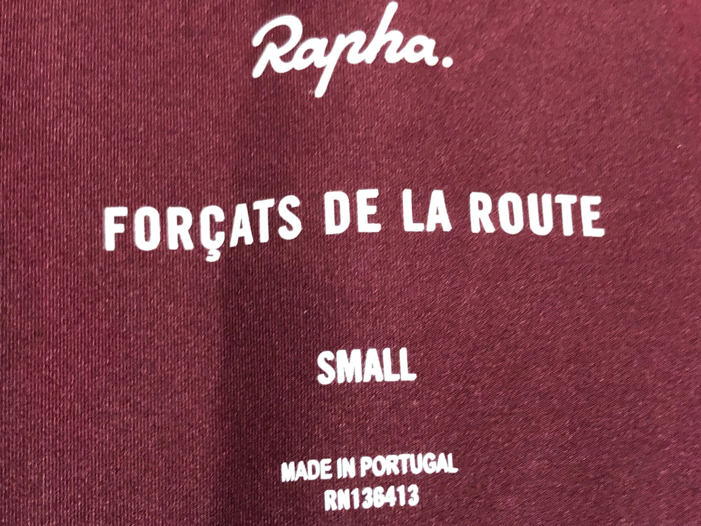 IO160 ラファ Rapha PRO TEAM TRAINING JERSEY Ⅱ 半袖 サイクルジャージ バーガンディ S