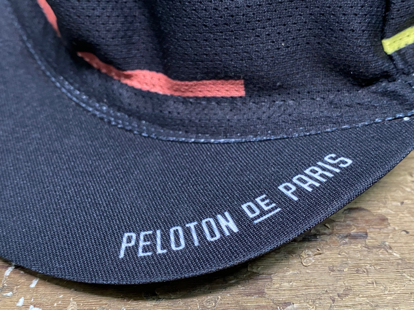 IL327 プロトンドパリ PELOTON DE PARIS サイクルキャップ 黒 ワンサイズ