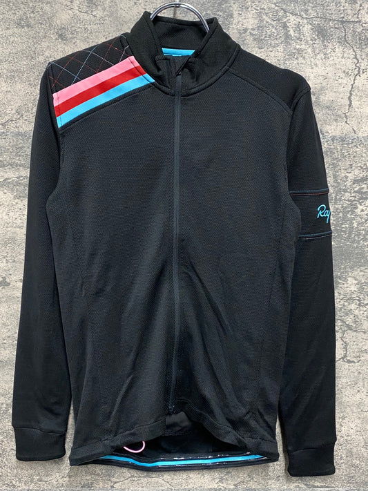 IY150 ラファ Rapha CROSS 長袖 サイクルジャージ S キャンディストライプ