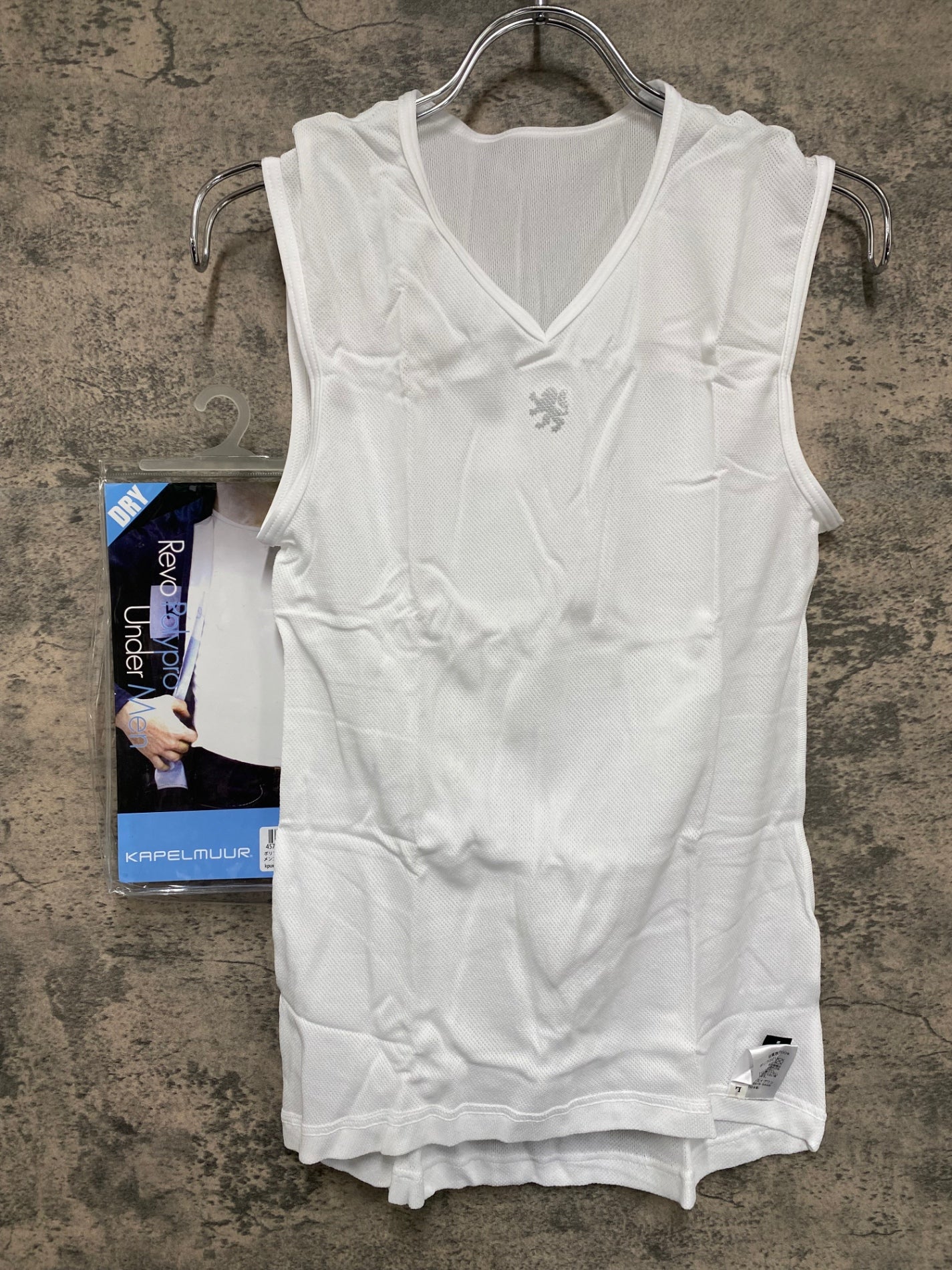 IV917 カペルミュール KAPELMUUR ノースリーブ ベースレイヤー 白 L メッシュ