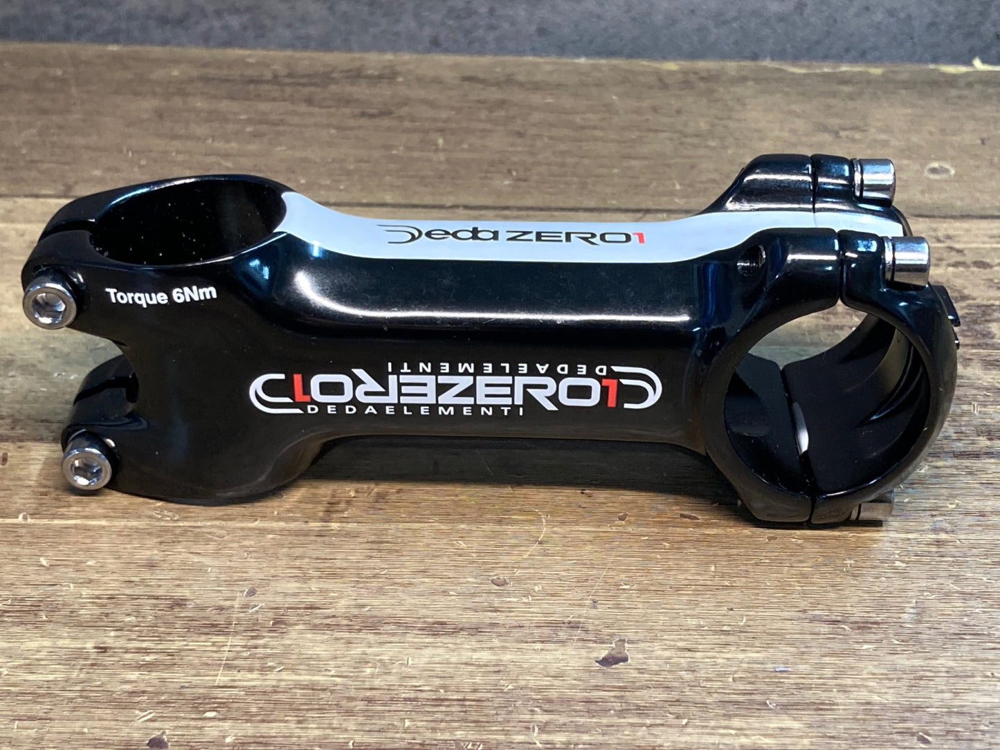 IX791 デダ Deda ZERO1 アルミステム 黒 90mm Φ31.7 OS