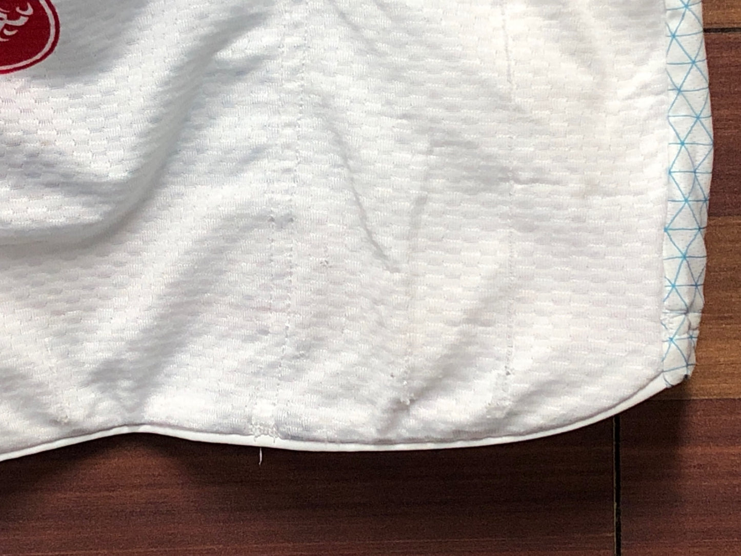 IN253 カステリ CASTELLI AERO RACE 6.0 半袖 サイクルジャージ 白 Mサイズ タグ付き ※ほつれあり