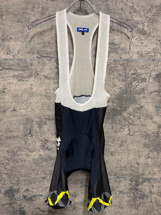 IY545 ウェイブワン WAVEONE ビブショーツ 黒黄 S