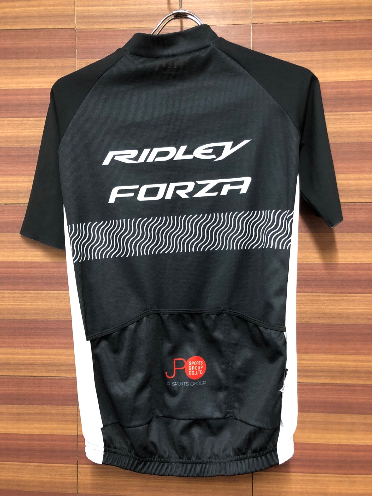 IK427 SHORTZZ 半袖 サイクルジャージ 黒 M RIDLEY