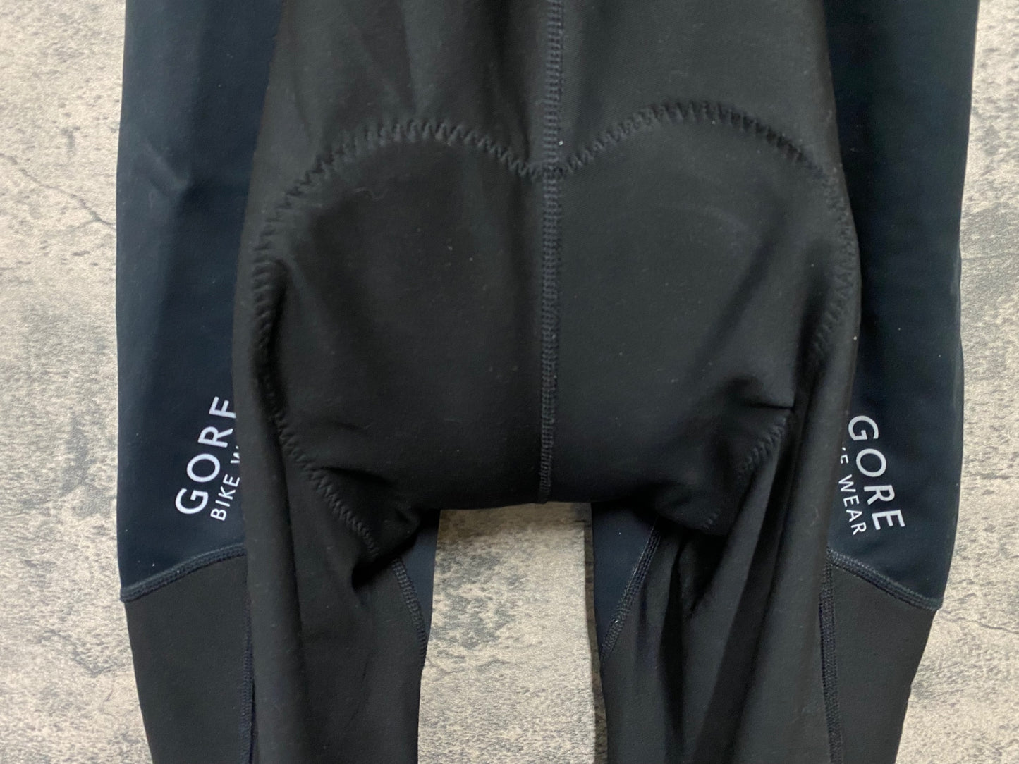 JA388 ゴアバイクウェア GORE BIKE WEAR ビブタイツ 黒 XL 裏起毛 GORE WINDSTOPPER