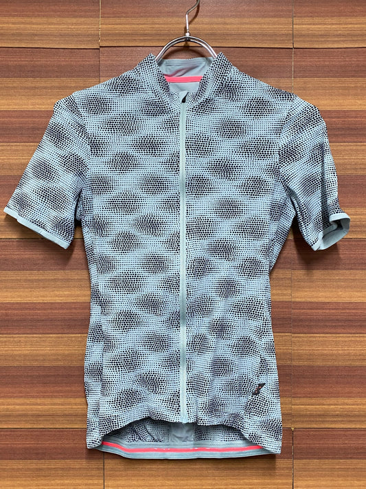 IT312 ラファ Rapha RAPHA + LIBERTY SOUPLESSE JERSEY 半袖 サイクルジャージ グレー 紺 S