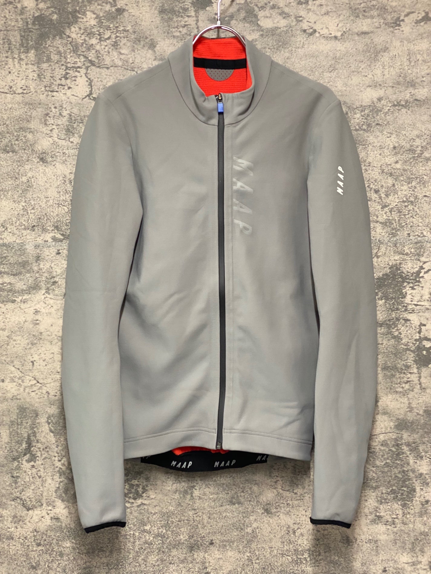 JA882 マープ MAAP APEX WINTER JACKET 2.0 冬用 サイクルジャケット グレー L 裏起毛
