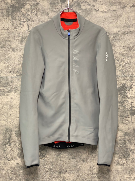 JA882 マープ MAAP APEX WINTER JACKET 2.0 冬用 サイクルジャケット グレー L 裏起毛