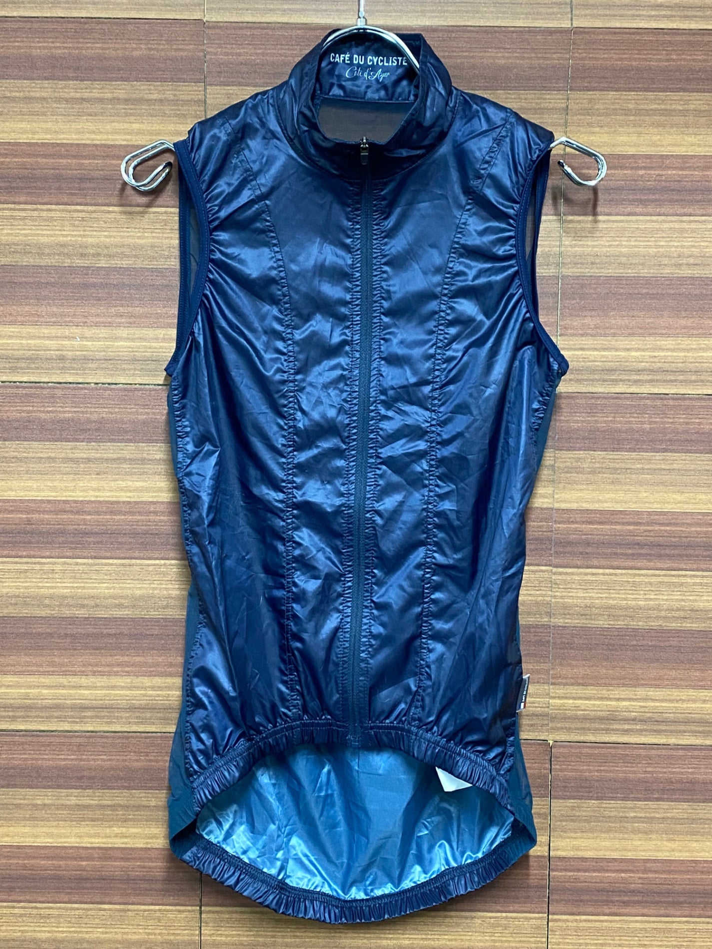IN560 カフェドシクリステ Cafe du Cycliste Petra Gilet Woman ジレ サイクルベスト ネイビー XS レディース