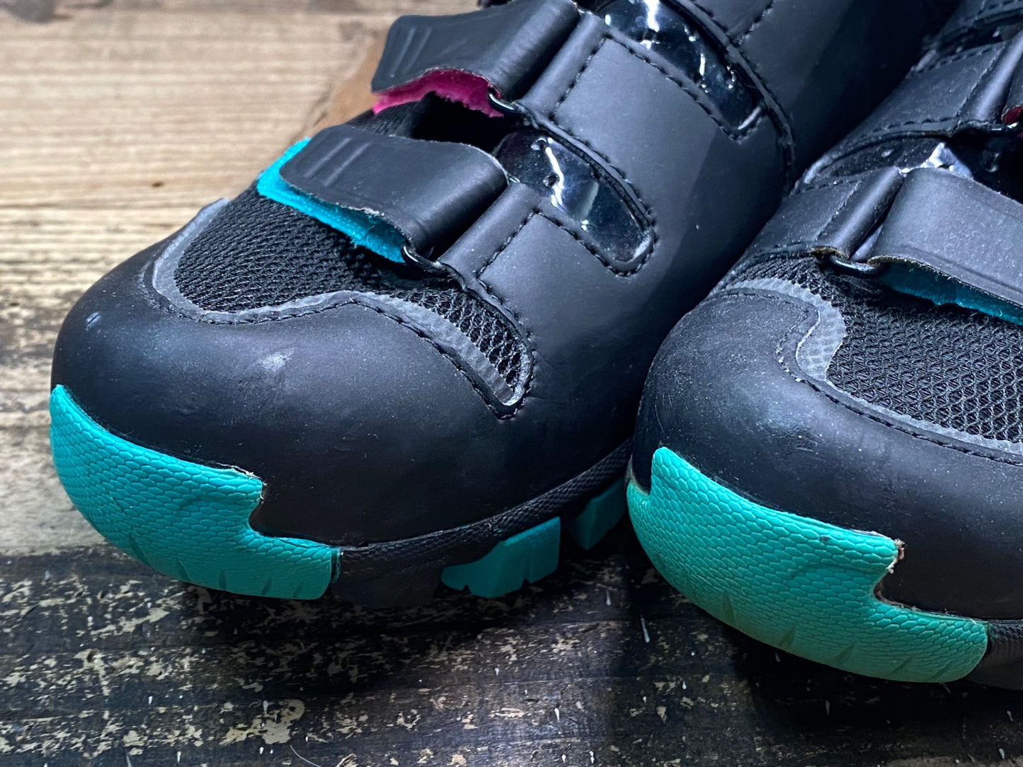 JC681 フィジーク FIZIK M6 MTB ビンディングシューズ 黒 EU38.5 SPD ※ペン字あり