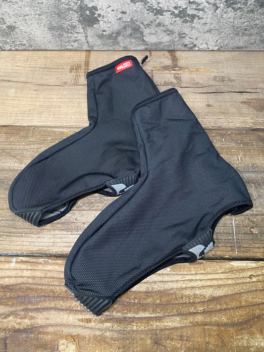 IS042 パールイズミ PEARL iZUMi シューズカバー 黒 S 裏起毛