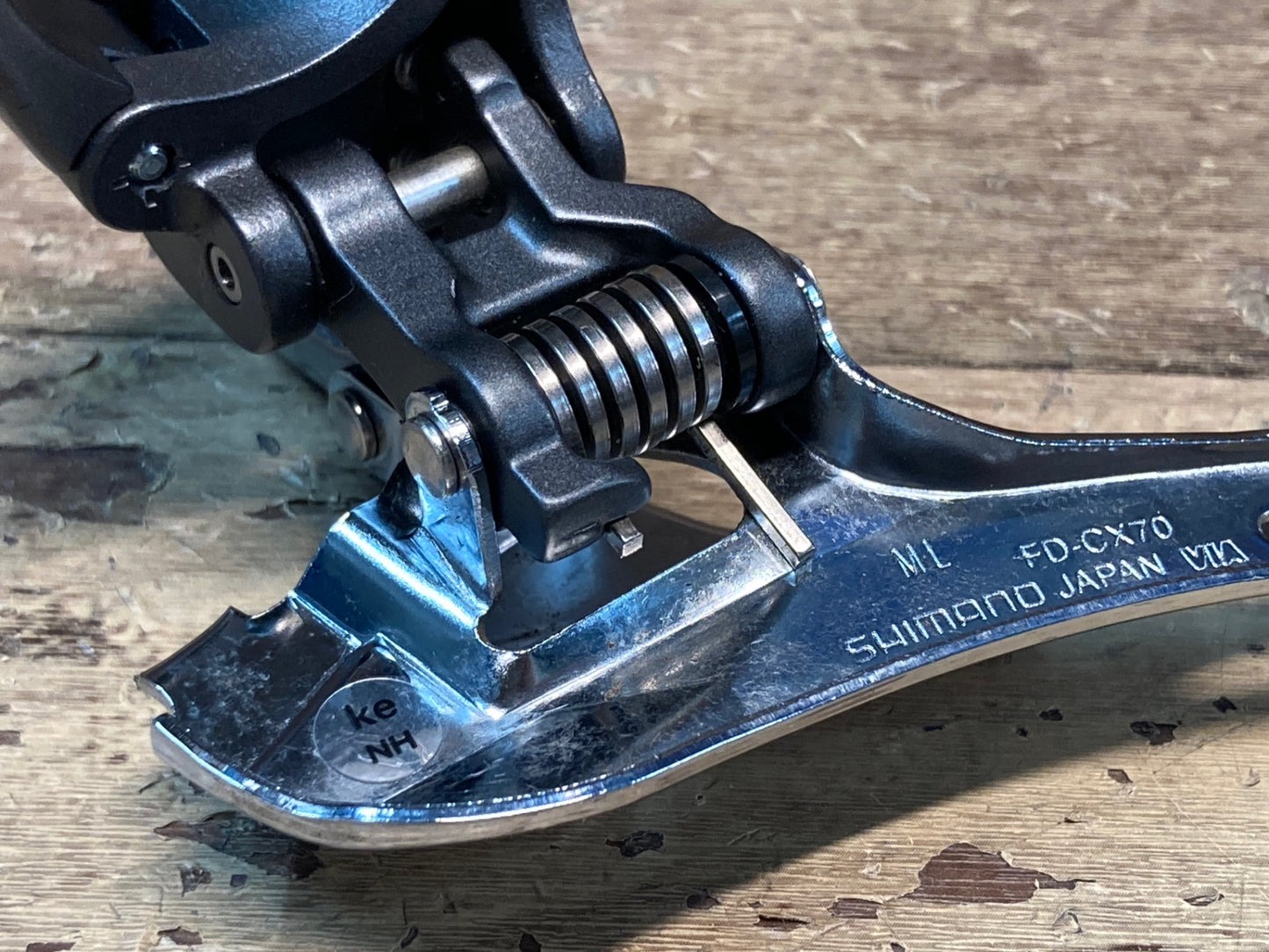 IK162 シマノ SHIMANO FD-CX70 フロントディレイラー バンドΦ31.8mm