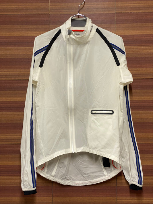 II616 ラファ Rapha CLASSIC WIND JACKET 長袖 ウィンドブレーカー 白 S