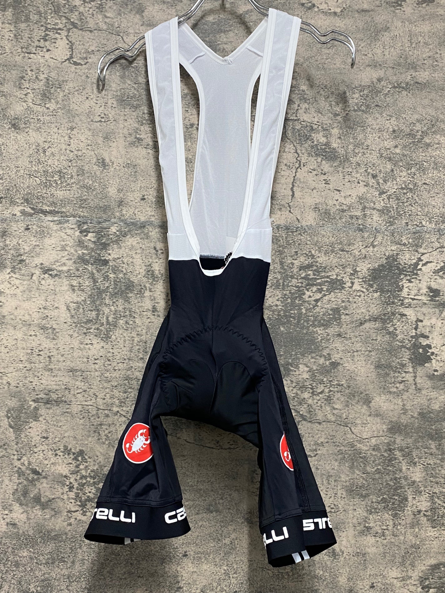 IZ475 カステリ CASTELLI ROSSOCORSA ビブショーツ 黒 S