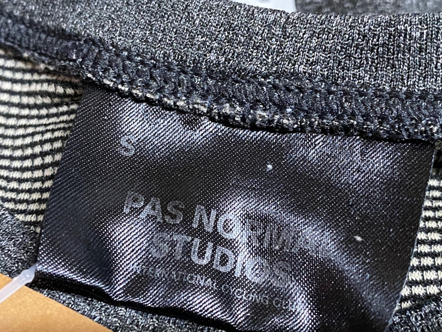 IU947 パスノーマルスタジオ PAS NORMAL STUDIOS 半袖 べースレイヤー グレー S POLARTEC