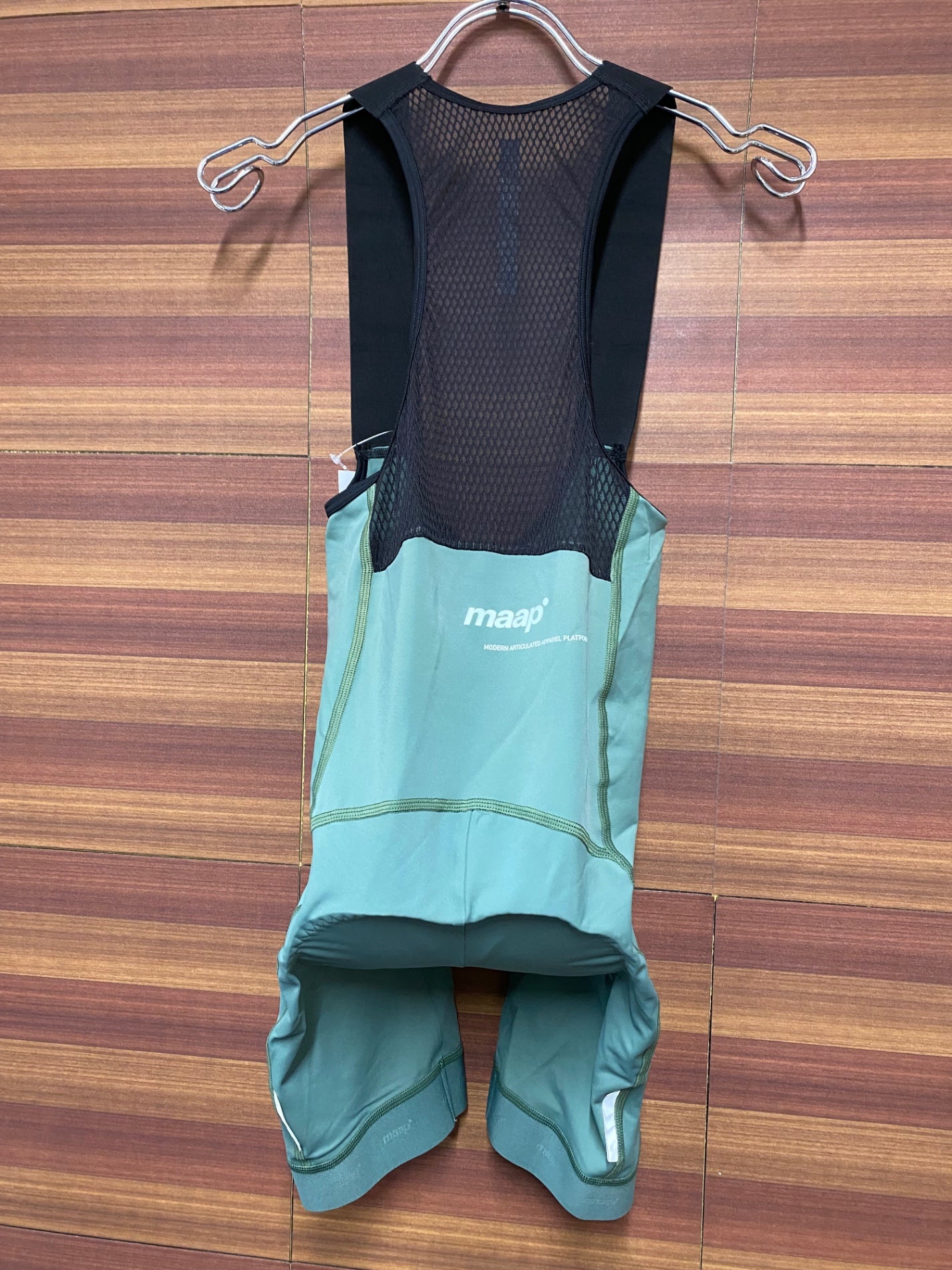 IM494 マープ MAAP WOMEN'S TRAINING BIB ビブショーツ ターコイズグリーン XS レディース