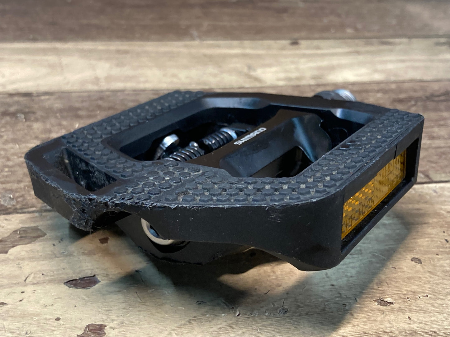 IM485 シマノ SHIMANO CLICK'R PD-T421 ビンディングペダル 黒 SPD