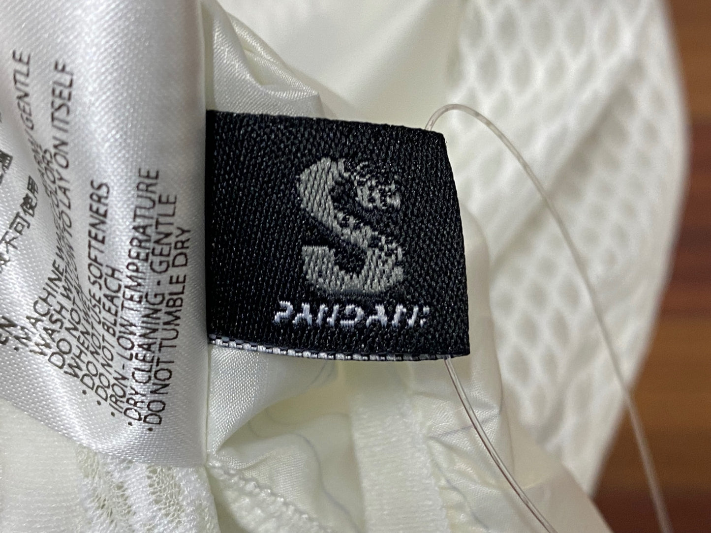 IQ219 パンダーニ PANDANI ジレ サイクルベスト 白 S