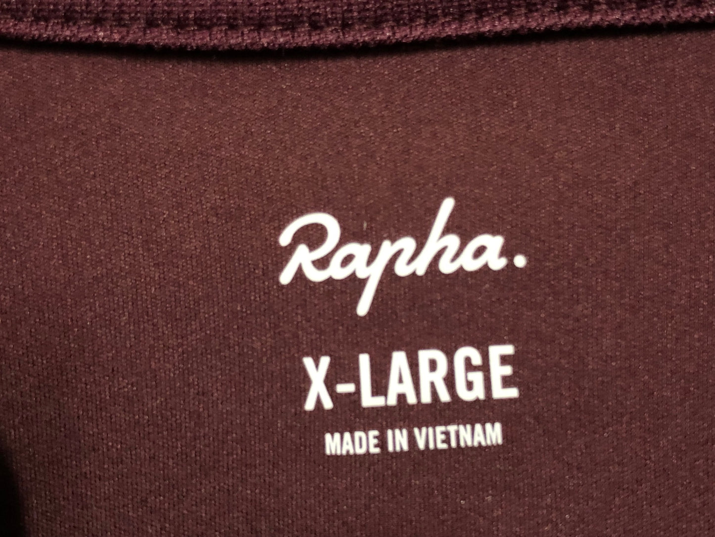 IK631 ラファ Rapha CORE JERSEY 半袖 サイクルジャージ バーガンディ XL