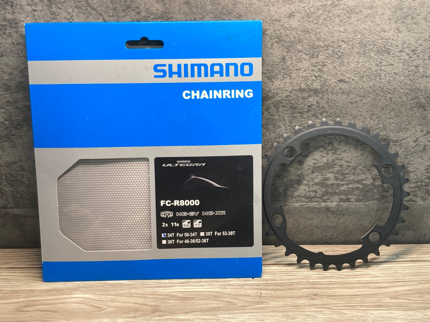 JC223 シマノ SHIMANO アルテグラ ULTEGRA FC-R8000 インナー チェーンリング 34T