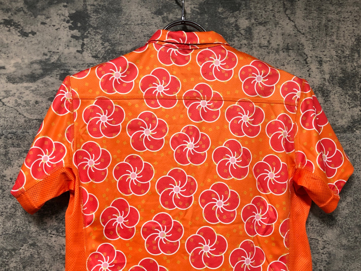 IW590 ヤマアロハ YAMALOHA シャツ オレンジ S