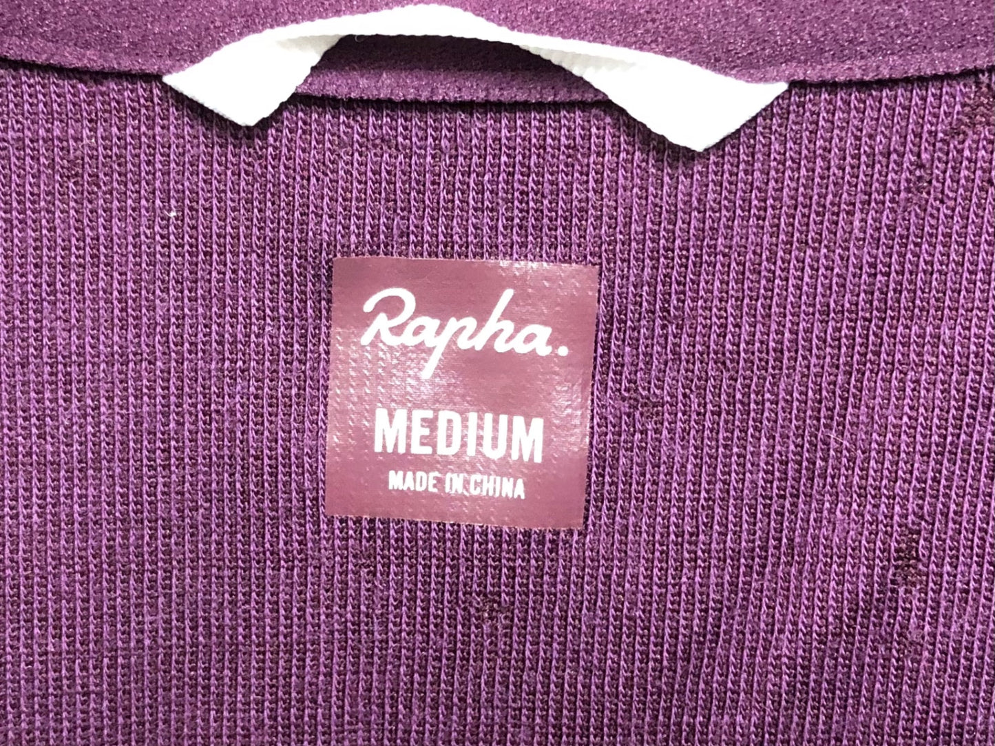 IO657 ラファ Rapha Brevet 半袖 サイクルジャージ M マルーン