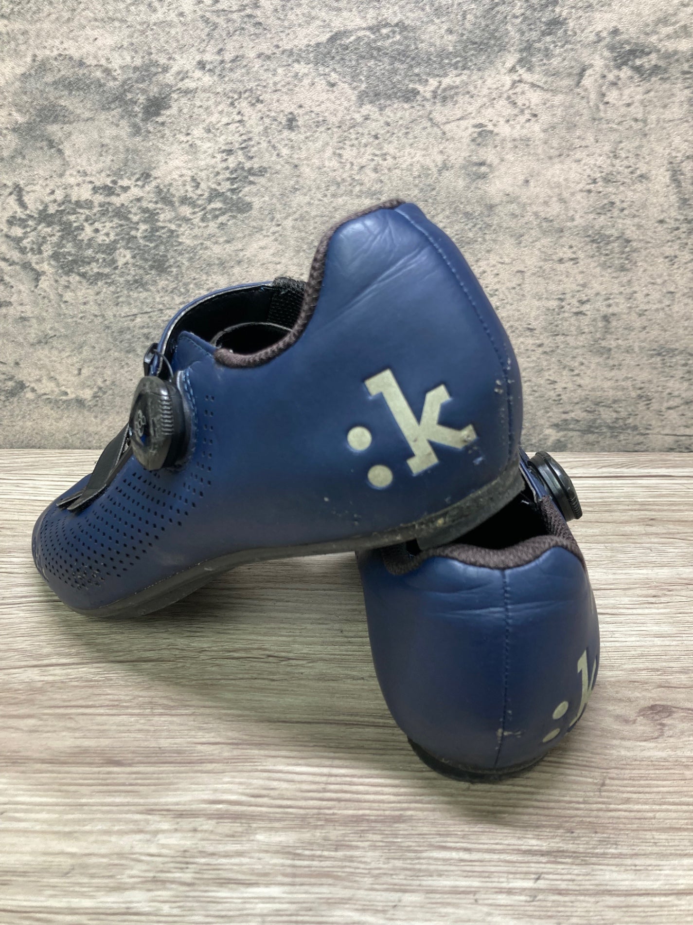 JB682 フィジーク fizik R4 ROAD SHOES ビンディングシューズ SPD-SL EU41.5 ネイビー※ソール傷
