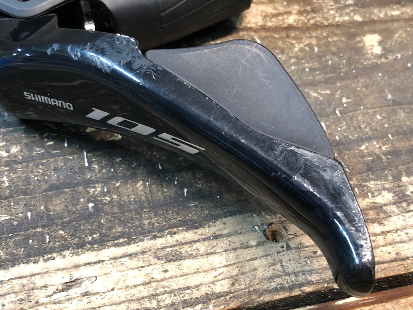 IU350 シマノ SHIMANO 105 ST-R7025 STI レバー 左のみ 2S