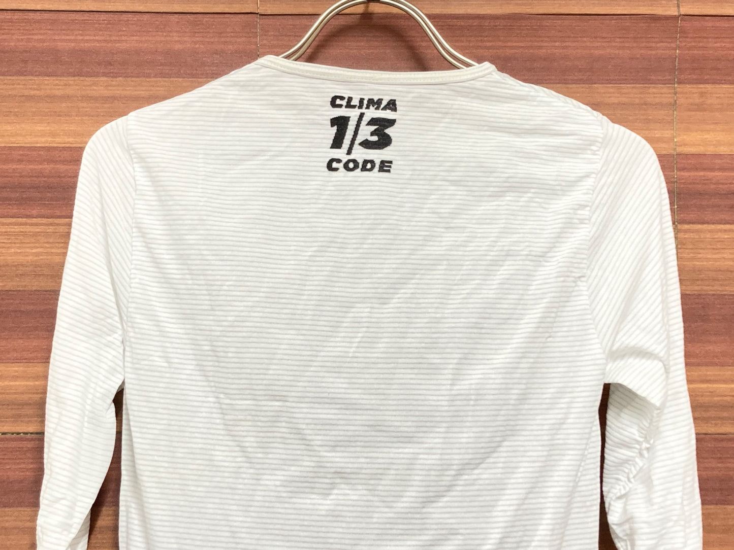 IQ710 アソス Assos Skin Layer CLIMA COOD 1/3 長袖 べースレイヤー 白 XS/S