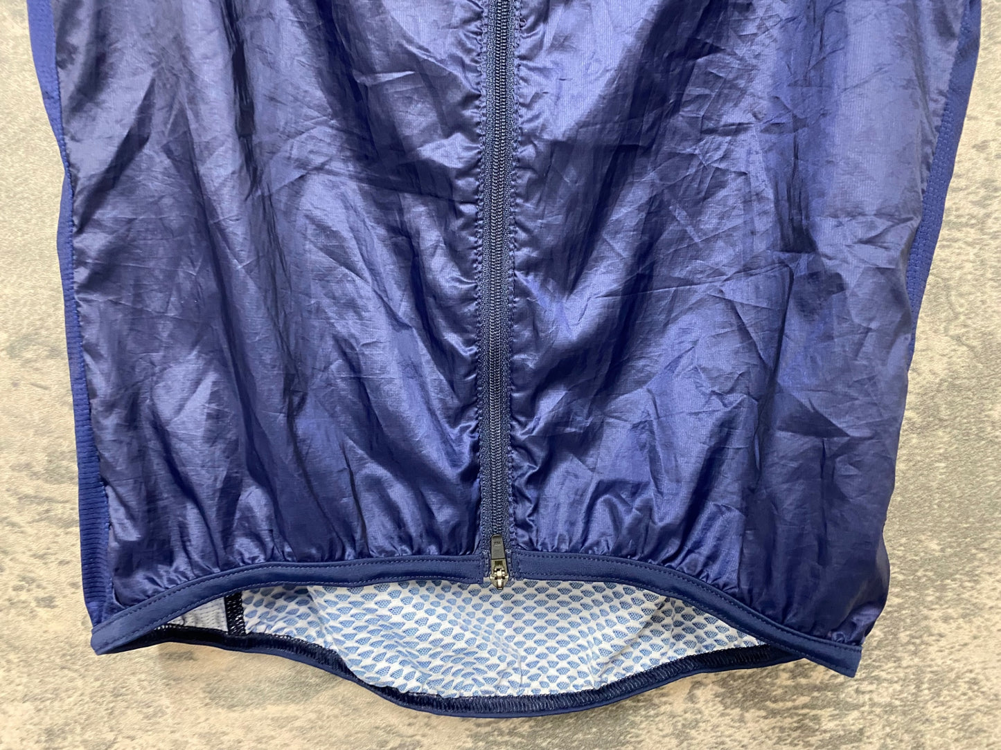 JC193 プロトンドパリ PELOTON DE PARIS WIND GILET ジレ ベスト 紺 S