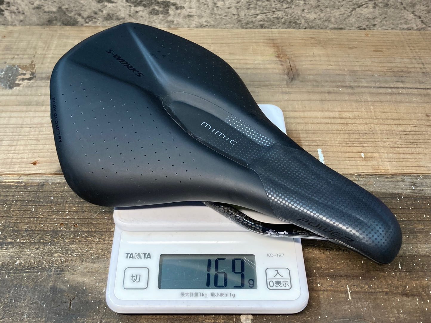 IO352 スペシャライズド SPECIALIZED エスワークス S-WORKS POWER MIMIC サドル 黒 カーボンレール 155mm