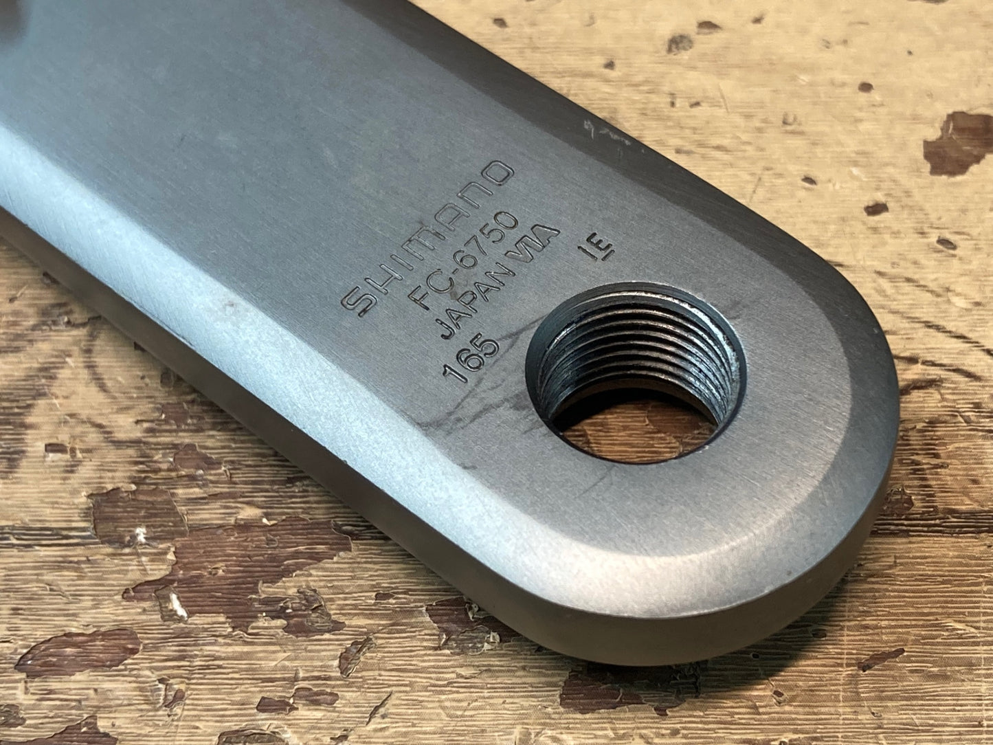 IM375 シマノ SHIMANO アルテグラ ULTEGRA FC-6750 クランクセット 50/34T 165mm シルバー