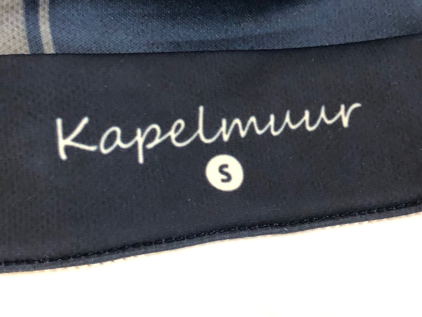 IP649 カペルミュール KAPELMUUR 長袖 サイクルジャージ 裏起毛 紺 Sサイズ
