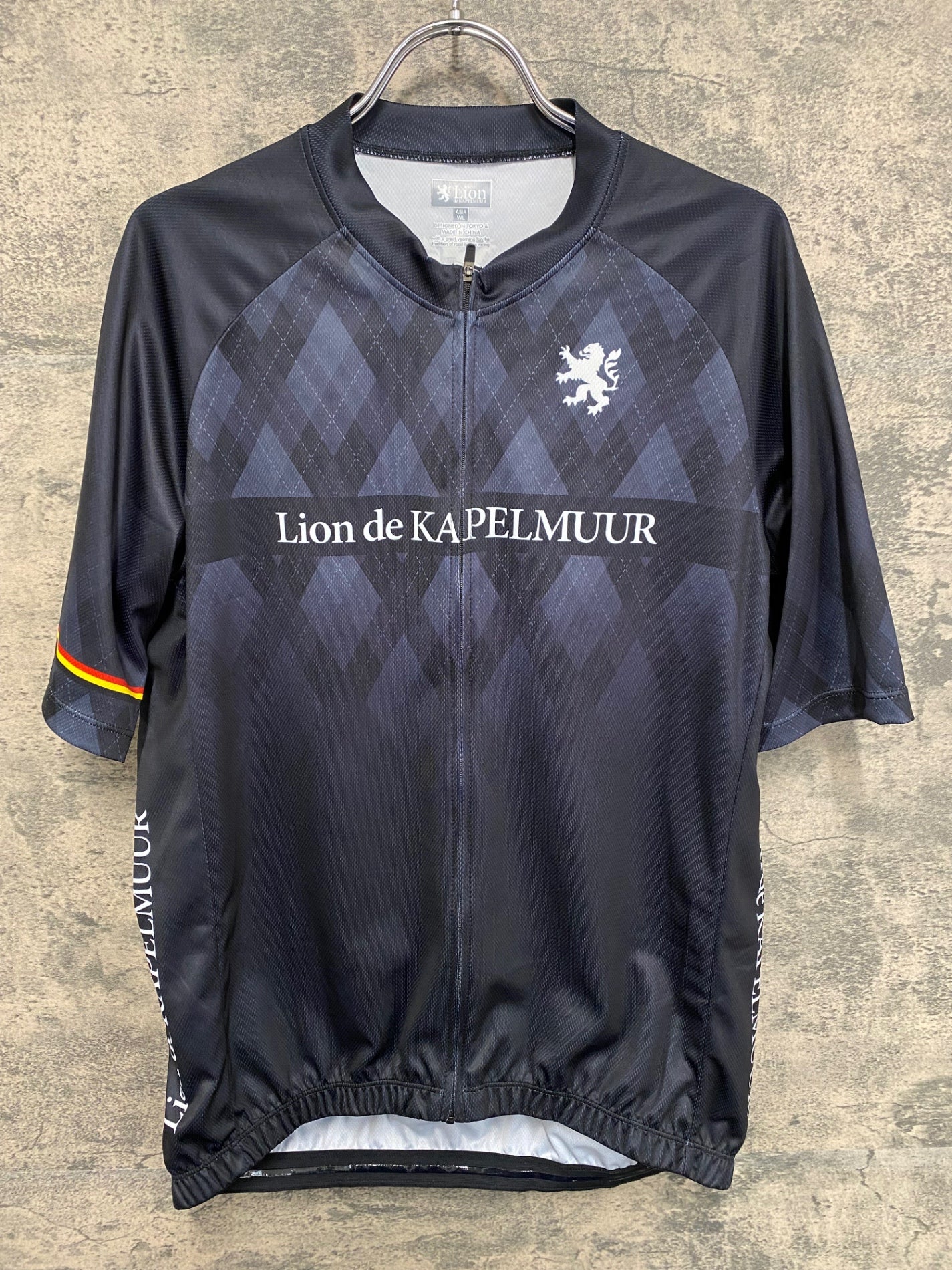 IX626 カペルミュール KAPELMUUR 半袖 サイクルジャージ 黒 WL